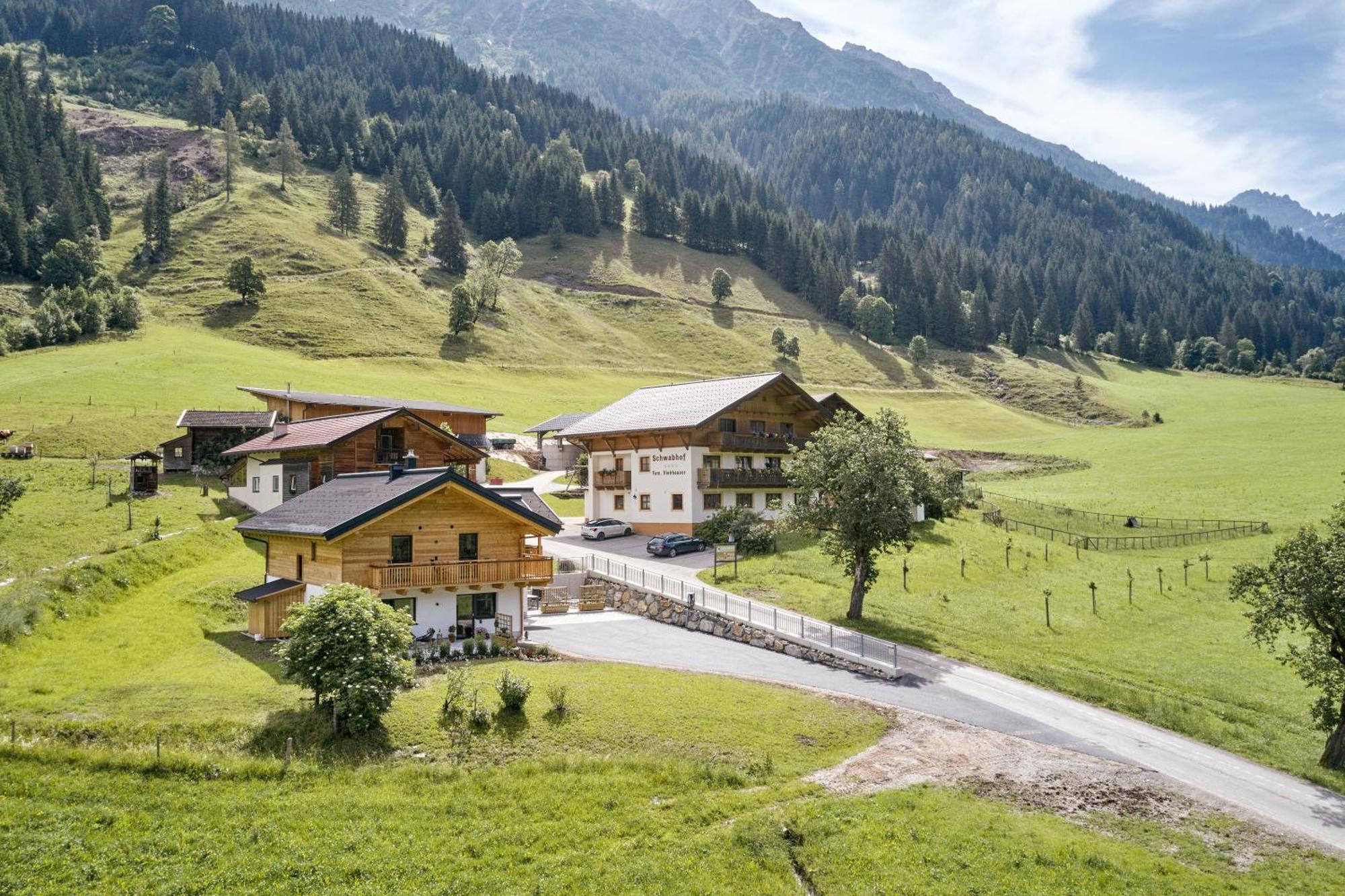 Ferienwohnungen Schwabhof クライナル エクステリア 写真